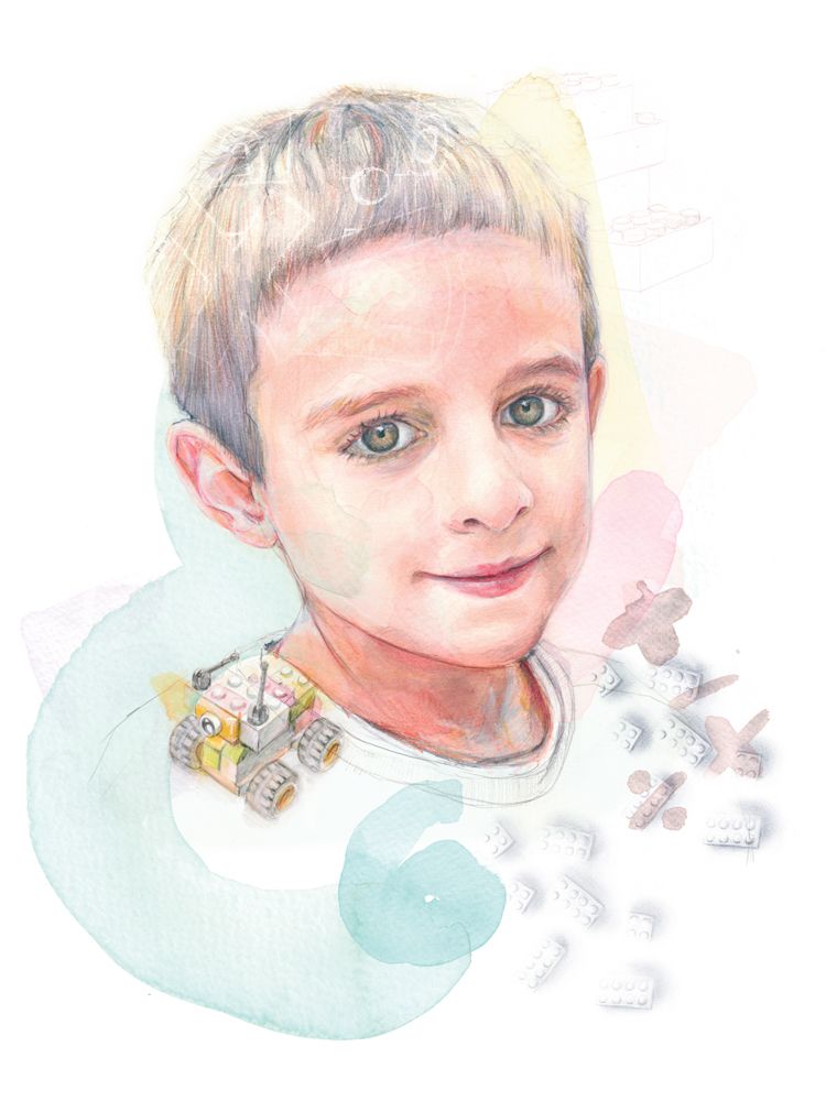 RETRATO A EJEMPLO personalizado